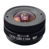 Lente CCTV fija de 2,1mm F1.8 megapíxeles 2,1mm, montaje gran angular para cámara de tamaño de Sensor 1/3 - details 0