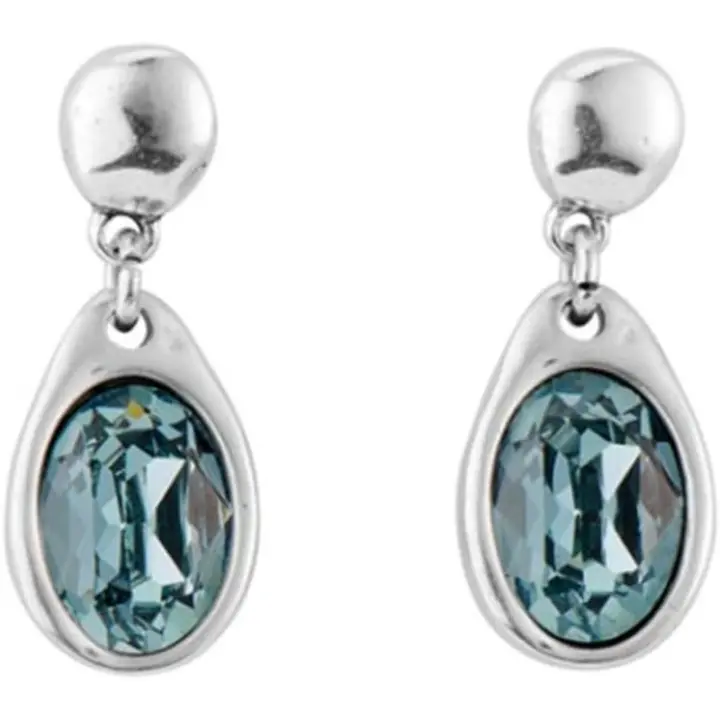 UNOde50 Conjunto de Collar y Aretes de Cristal con Diseño de Gota de Agua para Mujeres, Moda - 1