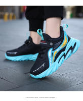 Zapatillas de deporte de marca para niños, zapatillas antideslizantes para correr, zapatillas de cuero impermeables para exteriores, zapatillas deportivas ligeras y cómodas - details 15