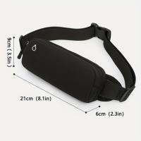 Sports Waist Bag Running Mobile Phone Bag Waterproof Messenger Chest Bag - details 0