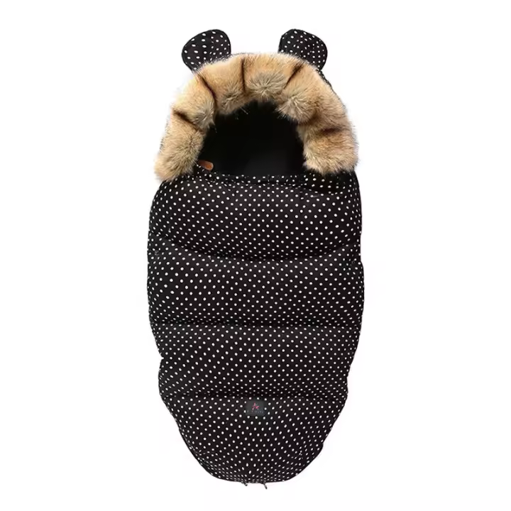 Saco de dormir para bebé, calcetines de Lana de Invierno, Saco de dormir para niños nuevos nacidos - 1