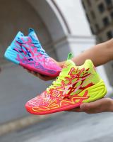 Zapatillas de baloncesto para hombre, transpirables, con amortiguación, antideslizantes, para correr, entrenamiento de gimnasia, zapatillas de baloncesto atléticas para mujer - details 22