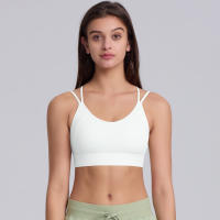Hamidou-Sujetador de Yoga para mujer, ropa de Pilates de alta intensidad a prueba de golpes, con correas de hombro cruzadas absorbentes de golpes, para gimnasio - details 1