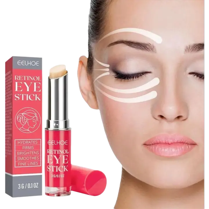 Crema para ojos con Retinol, aclara las ojeras, reafirma la piel, suero de reparación instantánea para ojos, palo para mujeres, cuidado de los ojos - 1