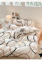 Juego de ropa de cama de algodón de alta calidad, funda de edredón individual, doble, tamaño Queen, juego de ropa de cama con estampado - details 9