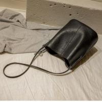 Bolso de hombro Vintage de gran capacidad para mujer, bolso cruzado informal de cuero PU, Color sólido, bolso de compras con asas - details 22