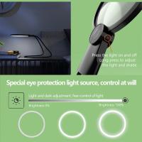 Lupa con luz para leer: lupa manos libres 5X para uso en el cuello para personas mayores, costura de baja visión para personas mayores - details 1