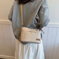 Bolso cuadrado portátil de estilo coreano para mensajes, bolso cruzado de nailon de Color sólido informal, bolso de hombro deportivo de gran capacidad para exteriores - details 10