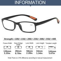 Gafas de lectura de moda para hombres y mujeres, gafas de computadora de oficina, gafas antideslizantes de resina ultraligeras - details 7
