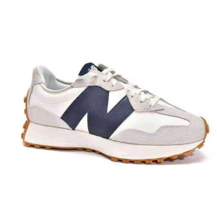 Leten 327 Gris Navy MS327KB para Hombres y Mujeres Retro Zapatos de Correr Casual Pegatinas de Pared - 1
