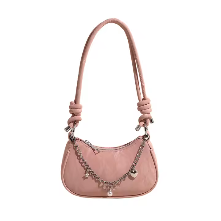 Nuevo Bolso Cruz de Moda 2025 Bolso Pequeño Versátil para Mujeres Bolso de Axila de Alta Gama - 1