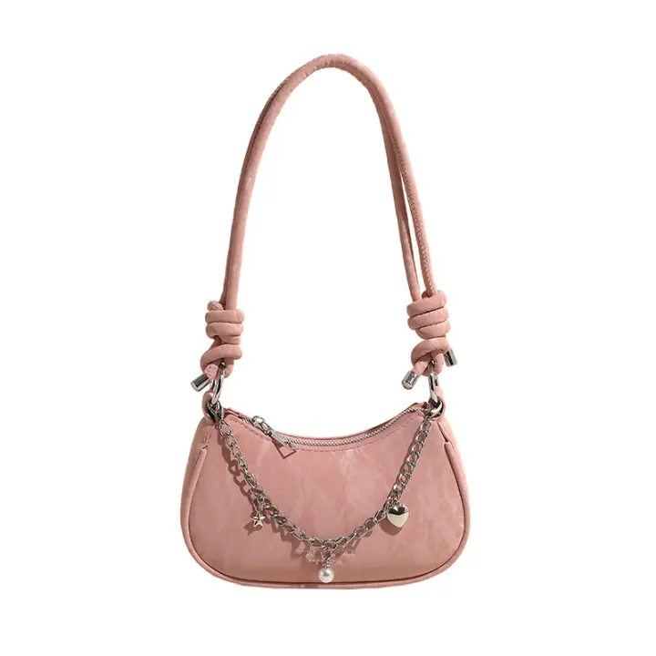 Nuevo Bolso Cruz de Moda 2025 Bolso Pequeño Versátil para Mujeres Bolso de Axila de Alta Gama - 1