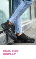 Zapatos de Trabajo de Seguridad de Verano para Mujer Botas de Punta de Acero Indestructible - details 23