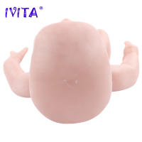 IVITA WG1575 Muñeca Recién Nacida de Silicona 100% Suave y Realista Juguete Educativo para Niños - details 0