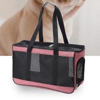 Bolso de transporte para mascotas, mochila transpirable para gatos y perros pequeños, bolsas de viaje salientes con cinturón - details 2