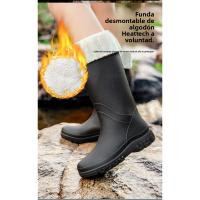 Botas de Lluvia de Moda Medios de la Pantorrilla Zapatos Impermeables de Alta Calidad para Señoras - details 3