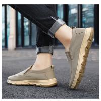 Zapatos Casuales Transpirables Para Hombres, Zapatos Casuales De Boca Ligera, Zapatos Individuales Para Hombres - details 7