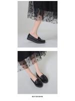 Zapatos sencillos de boca baja de un solo paso para mujer, nuevo estilo 2025, mocasines planos casuales versátiles para mujer - details 2