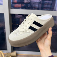 Cuero zapatos de entrenamiento alemán plataforma solo zapatos deportes zapatos blancos - details 21