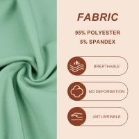 Uniforme médico para mujer, conjunto exfoliante de enfermera, Top con bolsillo y pantalones, traje de 2 piezas, ropa para quirófano de enfermería, Ropa de Trabajo para salón de belleza - details 5