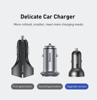 Baseus Cargador de Coche con Doble USB 4.8A Carga Rápida para Teléfono Inteligente - details 1