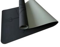 Engrosamiento amortiguador de choque gimnasio tierra estera TPE183*80*0.8cm antideslizante posición línea yoga estera - details 0