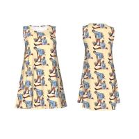 Vestido veraniego suelto personalizado H-Fine e Album S-Styles con estampado de bolsillo, vestido sin mangas para mujer para vacaciones en la playa - details 90