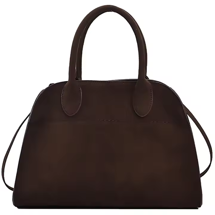 Pan de terciopelo para mujer, bolso de hombro retro de moda, bolso de cuero Trabo - 1