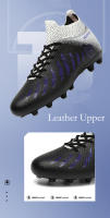 Zapatos de fútbol de tobillo alto para hombres, tacos largos para exteriores, zapatos de fútbol profesionales, zapatos de calcetín, TF/FG - details 8