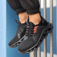 Zapatos de Seguridad para Trabajo Unisex de Talla Completa Punta de Acero Transpirable Ligero - details 2