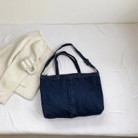 Bolso de Hombro de Diseño Simple en Mezclilla, Bolso de Gran Capacidad que Combina con Todo, Bolso Versátil para Mujer - details 9