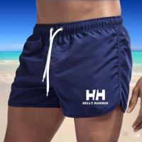 Pantalones cortos de playa para hombre, ropa deportiva de verano con bolsillos, material transpirable y de secado rápido, pantalones cortos de baño para surf. - details 5