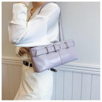 Bolso para axilas con textura premium, bolso de hombro portátil informal versátil de estilo simple para mujeres de moda - details 23