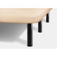 Base Tapizada Reforzada |   Tejido 3D Beige |   Válvulas de Transpiración |   Incluye Juego de Patas Metálicas de 26 cm |   Medidas: 135x190 cm - details 3