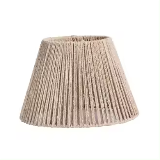 Lámpara Colgante Estilo Retro Tejida en Rotura Iluminación Rústica para Cocina, Comedor, Estancia - 1