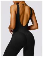 Monos transpirables sin costuras para mujer, chándal de una pieza para Fitness, ropa deportiva, conjunto de gimnasio, ropa de entrenamiento - details 30