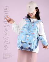 Mochila escolar para niñas Bolsa de libros linda y ligera de gran capacidad - details 0