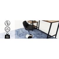 Taburete de Bar de Cuero PU Altísimo Rotación Ajustable y Elevación para Peluquería Recepción Salón de Belleza Ottomanos - details 1
