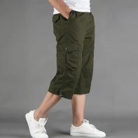 Pantalones Cortos de Algodón para Hombre Diseño Camuflaje Militar con Múltiples Bolsillos - details 1