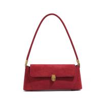 Premium sense 2024 franela bandolera de un solo hombro axila bolso Baguette de moda para mujer mochila de lujo de alta gama - details 8