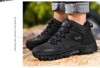 Nueva llegada zapatos de senderismo para hombre, Botas de senderismo al aire libre, zapatos de Trekking, calzado de escalada de montaña, cómodas zapatillas de senderismo - details 16