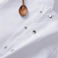 Uniforme de Chef blanco, abrigo de Chef de manga larga, camiseta, chaqueta de cocina de Chef de Hotel, restaurante, panadería, ropa de cocina transpirable con logotipo - details 2