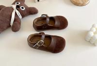 Zapatos de cuero para niños y niñas, calzado de princesa antideslizante, versátil y Chic, de fondo suave, estilo coreano, a la moda, novedad de otoño, 2024 - details 9