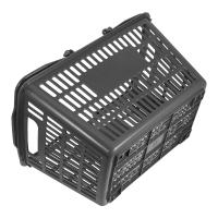 Cesta de plástico, asa portátil con capacidad de 80kg, condimento de cocina plegable, organizador de baño, carrito de compras - details 5
