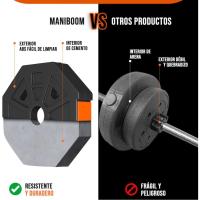 Mancuernas Ajustables Antideslizantes Barra de Cierre de Seguridad Kit de Ejercicio Hexagonal 10kg-50kg - details 3