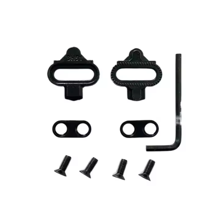 Calas de acero inoxidable para zapatos de bicicleta de montaña, Clip de Pedal, juego de tacos de SM-SH51 duraderos, SH51/SH56 - 1
