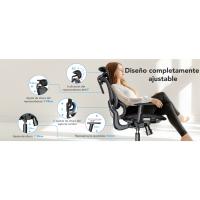 silla ergonómica de gaming de malla