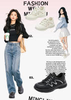 Suela de espuma pequeños zapatos blancos nueva suela gruesa que aumenta feos zapatos deportivos lindos casual versátil transpirable zapatos de mujer - details 1
