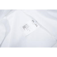 Camisa de manga corta con logotipo frontal de moda de verano de alta calidad, camiseta holgada de algodón puro para hombre, nuevo accesorio de camisa informal estilo pareja - details 7