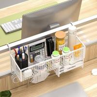 Estante de almacenamiento colgante para cabecera de cama de gran capacidad, diseño de rejilla, ahorra espacio, estante de almacenamiento para baño, caja de pañuelos multiusos - details 10